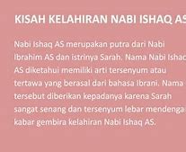 Nabi Ishaq Putra Dari